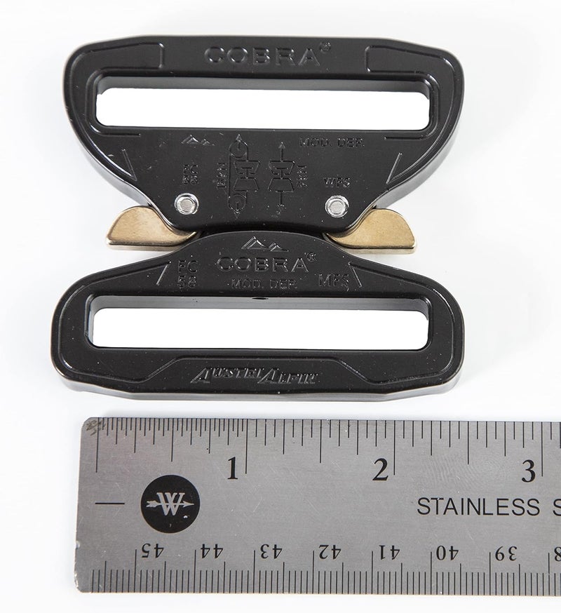 Raine Tactical Heavy Duty 2.25" Duty Belt Buckle Cobra Buckle - Image 3